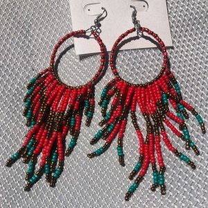 Colorful Beaded Earrings